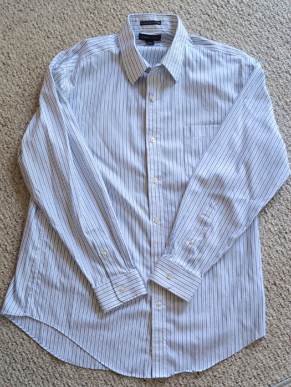 Lands End Men's Dress Shirt